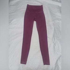 Lululemon leggings dusty pink size 4